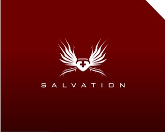 Salvation医疗机构创意标志设计