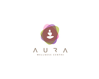 AURA创意艺术标志