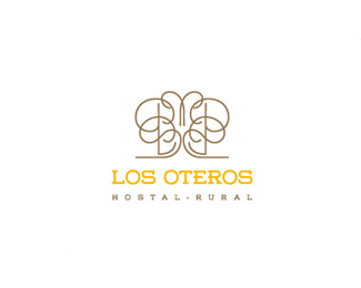 LOS OTEROS旅馆标志设计