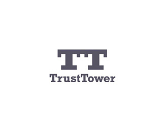 TRUST TOWER信托塔标志