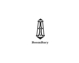 BOOMBARY创意字母标志设计