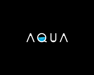 AQUA字母标识设计欣赏