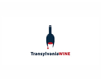 TRANSYLVANIA WINE葡萄球品牌标志