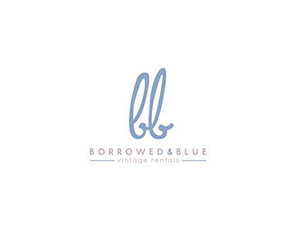 BORROWED & BLUE婚礼策划公司标志