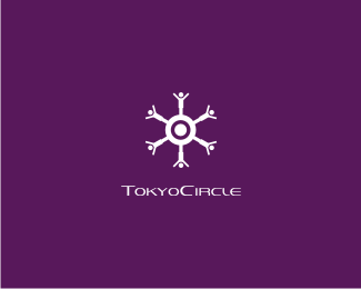 Tokyo Circle东京圈人形Logo设计欣赏