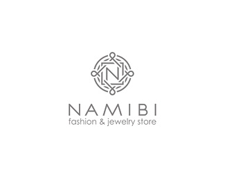 NAMIBI珠宝品牌标志设计